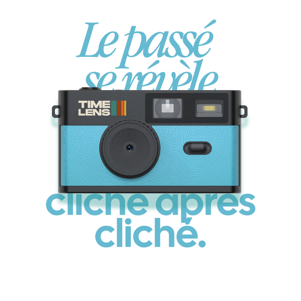 Appareil photo TimeLens® Bleu Turquoise