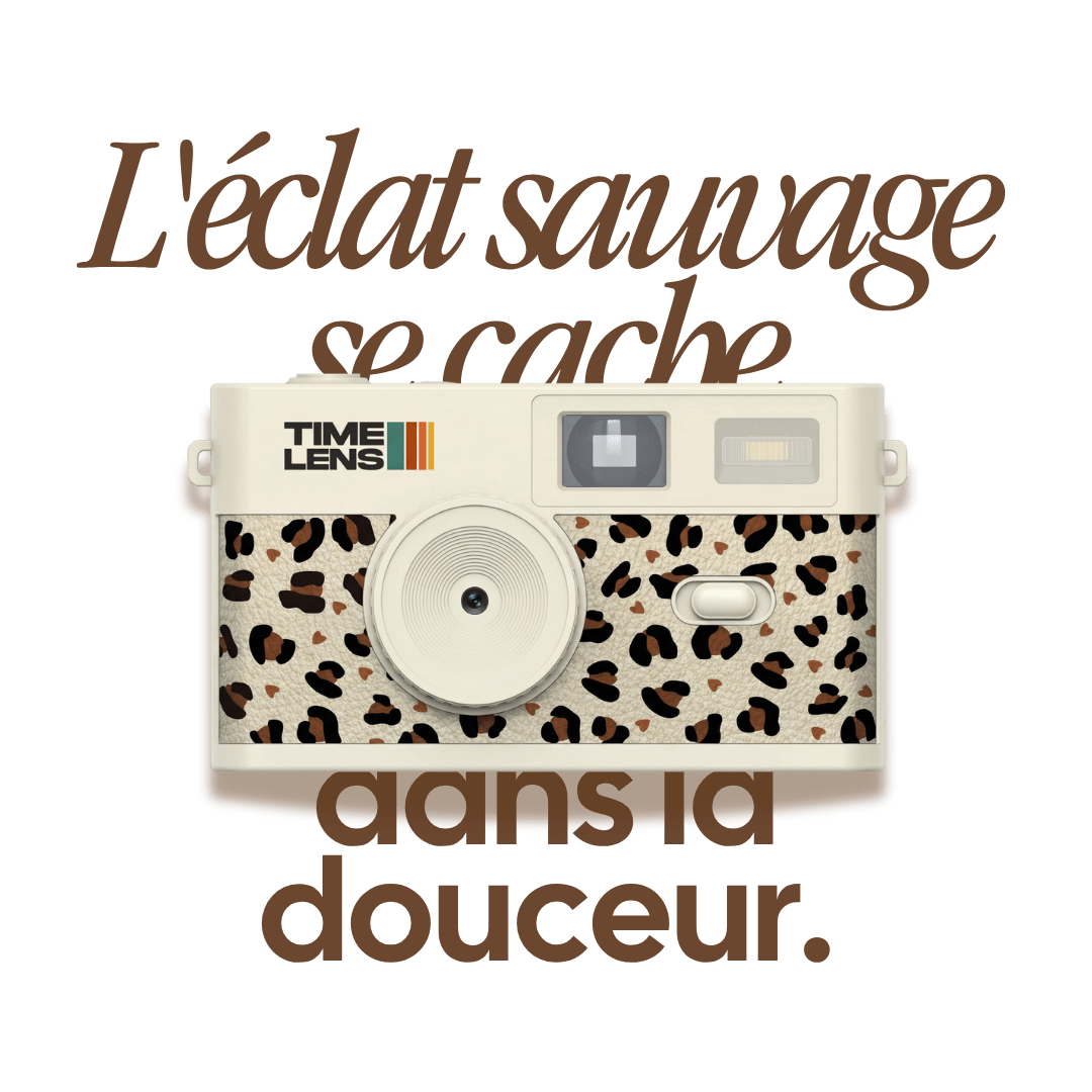 Appareil photo TimeLens® Cream Leopard