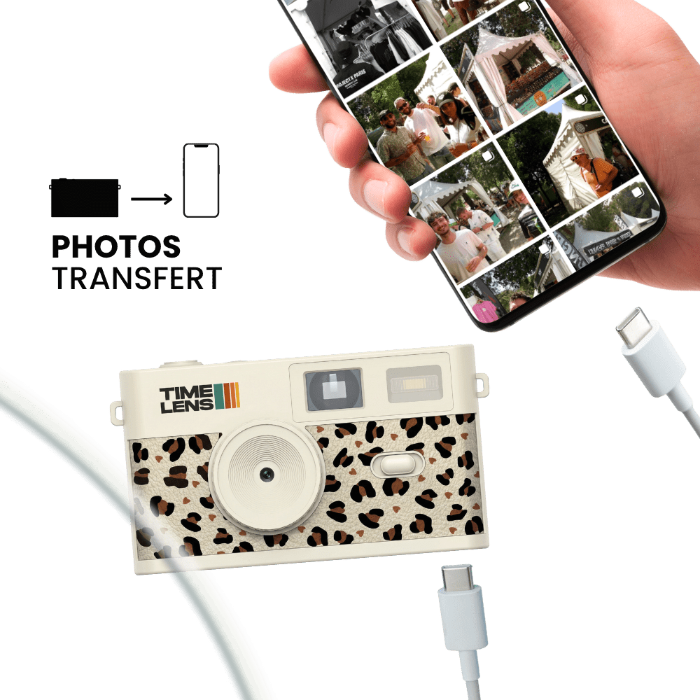 Appareil photo TimeLens® Cream Leopard