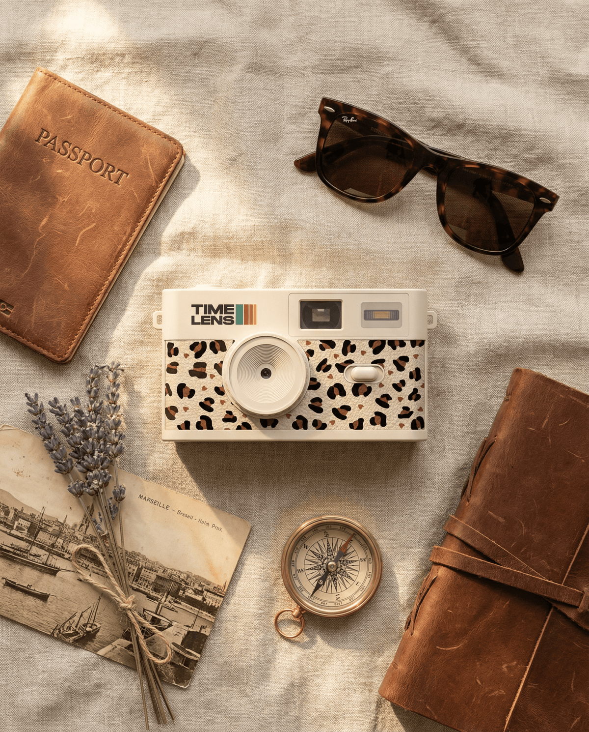 Appareil photo TimeLens® Cream Leopard