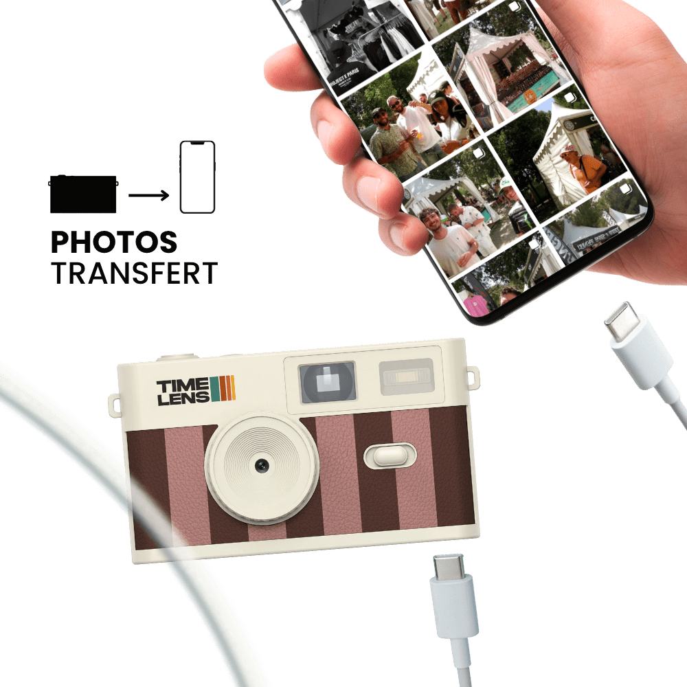 Appareil photo TimeLens® Cream Rosewood