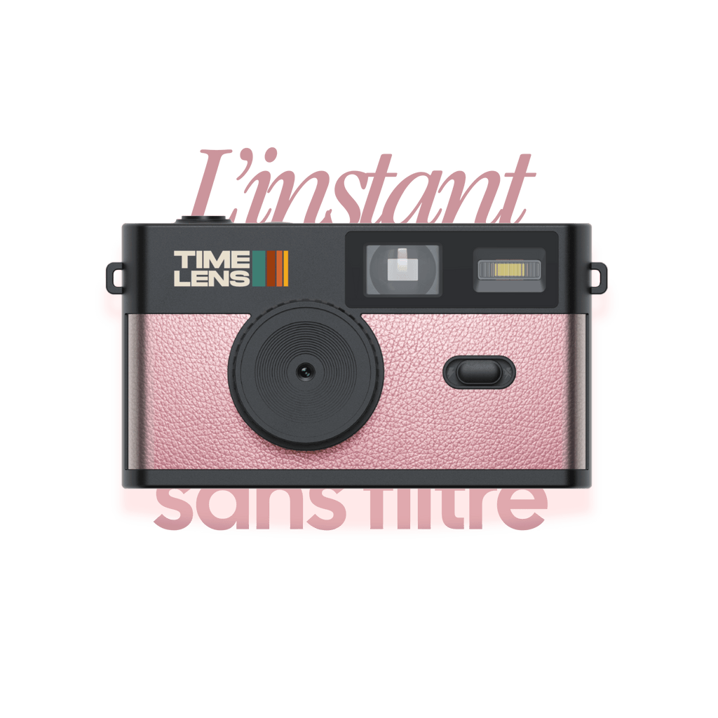 Appareil photo TimeLens® POP EDITION 80's PINK GOLD