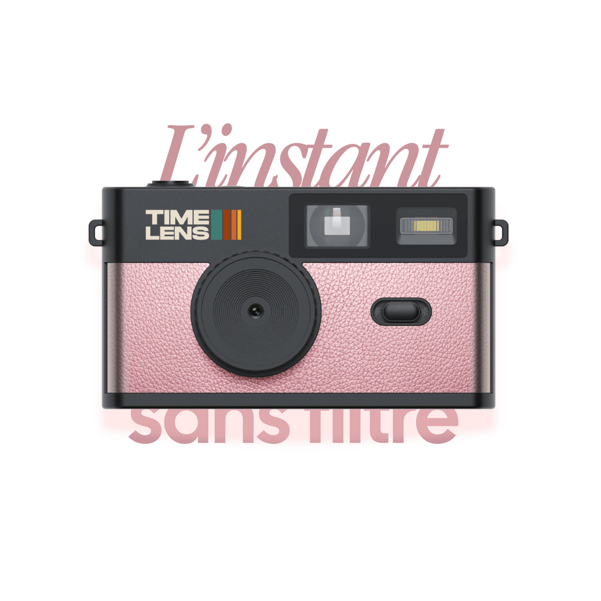 Appareil photo TimeLens® POP EDITION 80's PINK GOLD