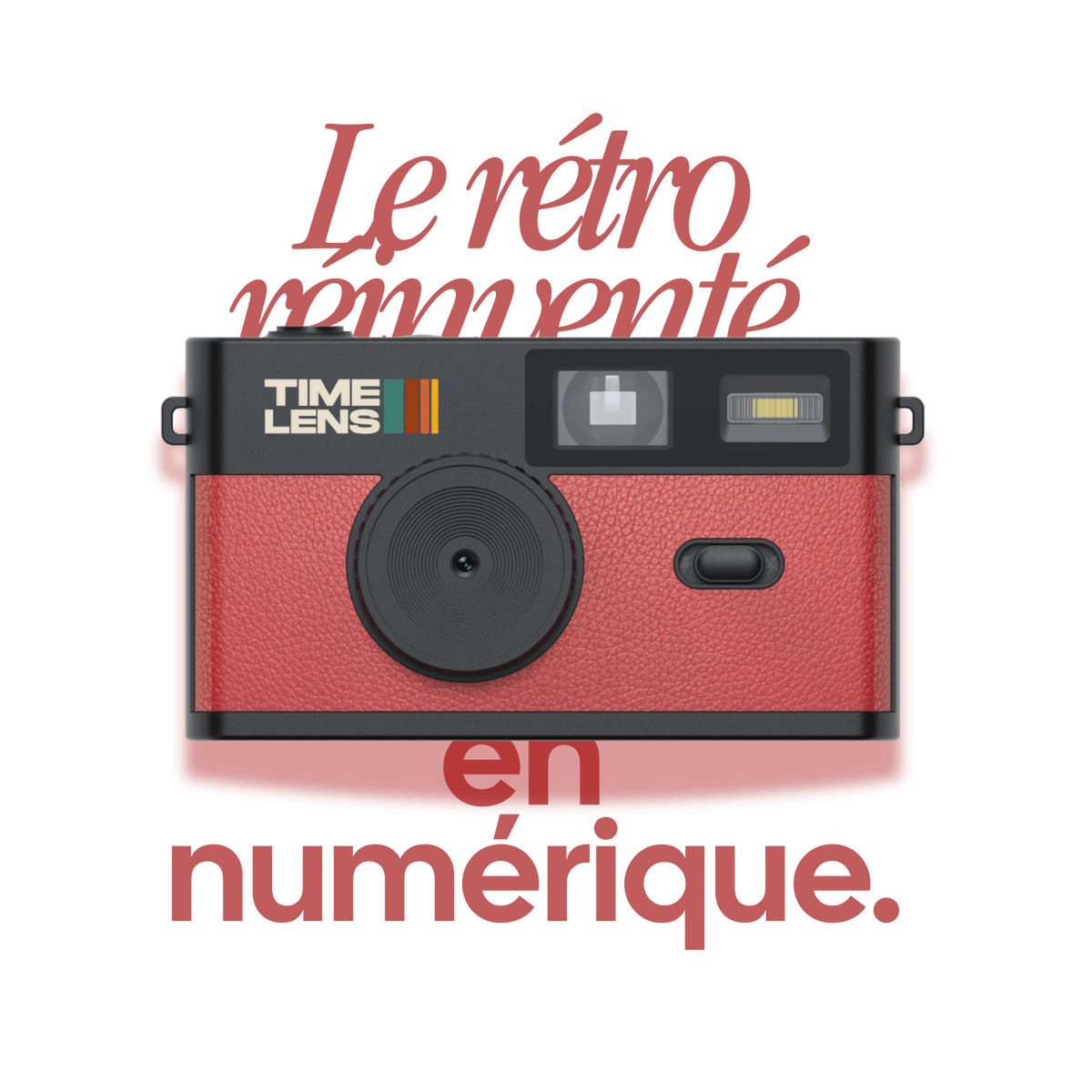 Appareil photo TimeLens® Rouge