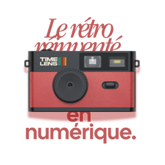 Appareil photo TimeLens® Rouge