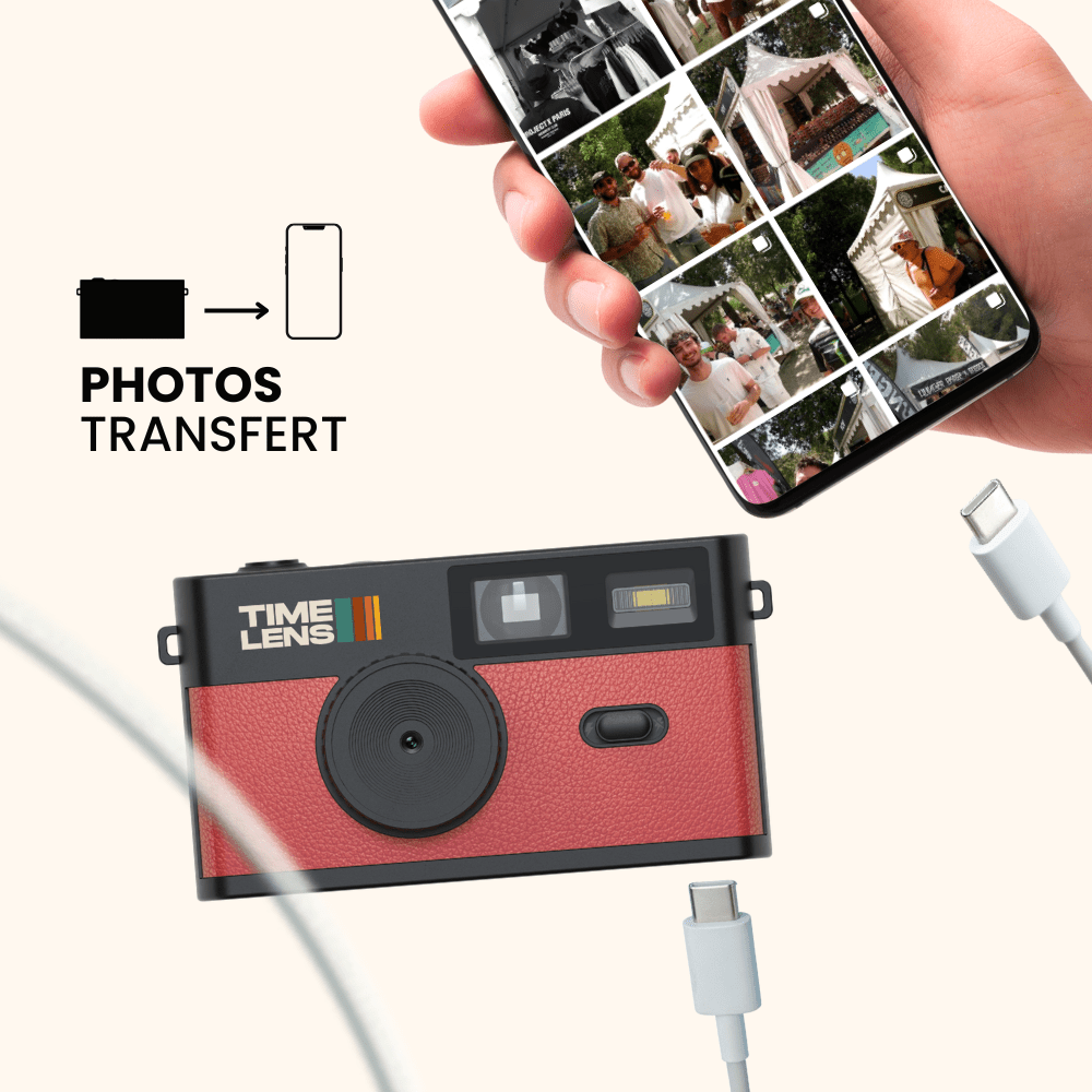 Appareil photo TimeLens® Rouge