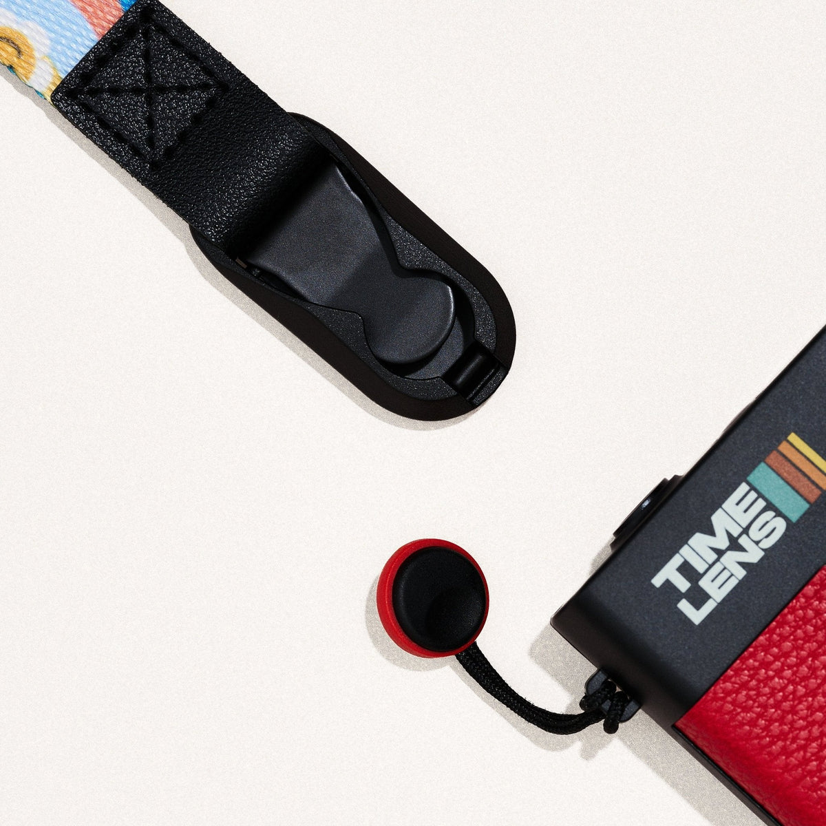 Dragonne appareil photo "Blue Daisy"