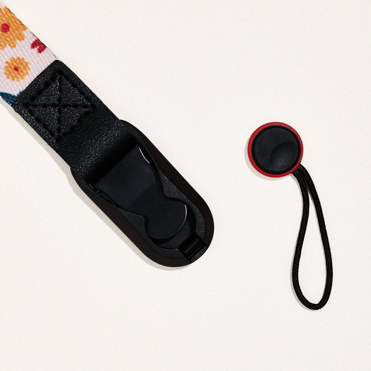 Dragonne appareil photo "Blue Daisy"